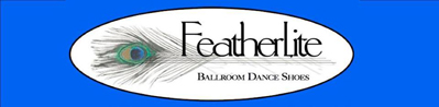 Featherlite Dance Shoes | Donna White Latin or Ballroom Dance Shoe - FeatherLite Shoes| Dance Shoes